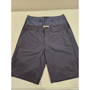 Travis Mathew Mens Shorts‎ Size 36 Performance Golf Casual Dark Blue - Lot of 2